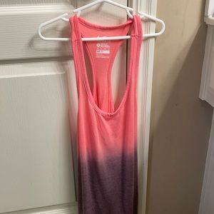 Pink and Purple Nike Tank